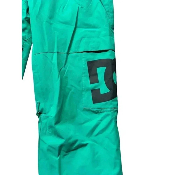 DC Girl's Maci K large mint green snow pants waterproof tapered insulated - Picture 3 of 12